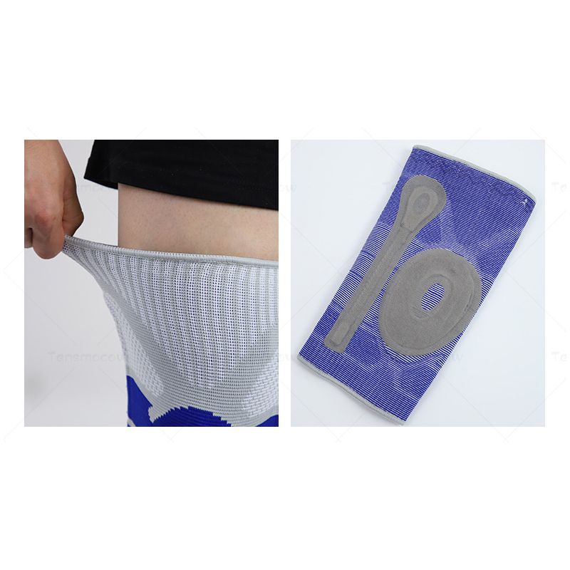 Manche à genoux avec coussinets de gel de rotule et stabilisateurs latéraux