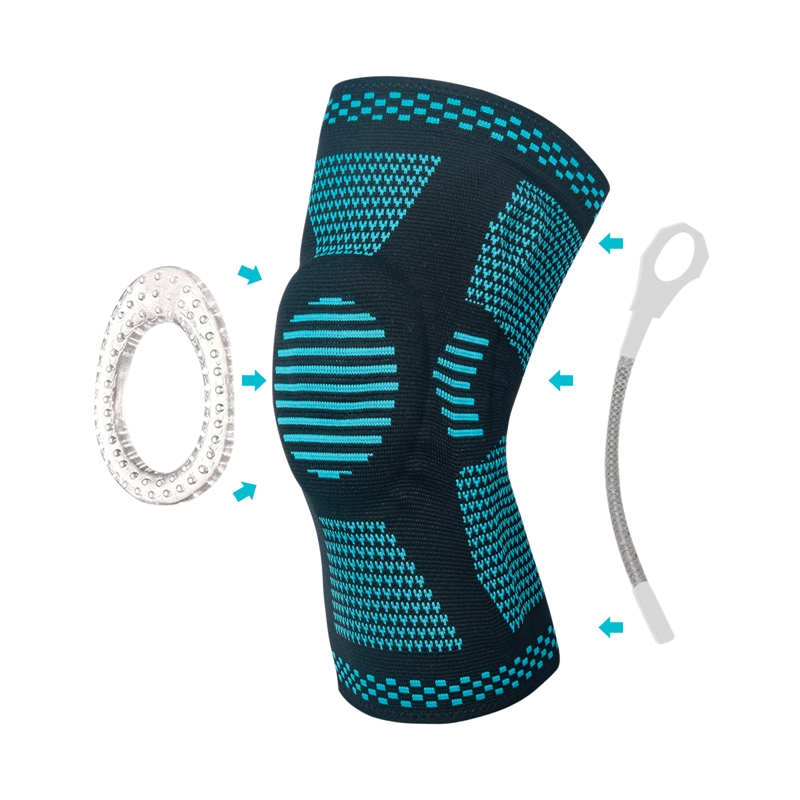 Abrasse du genou avec stabilisateurs latéraux PAP SILICONE
