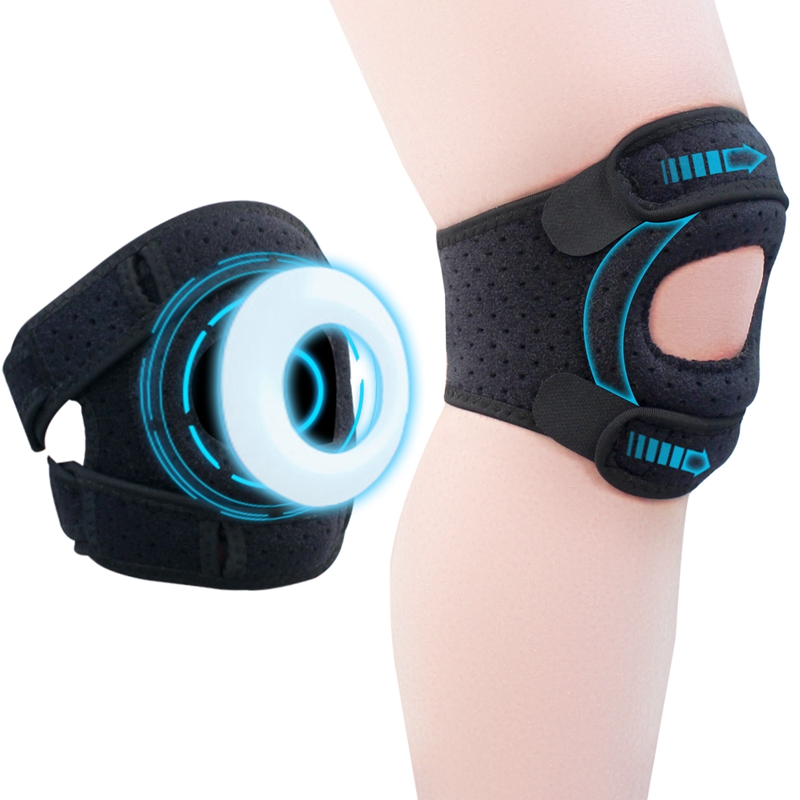 Support de l'attelle à genoux avec coussinet en silicone