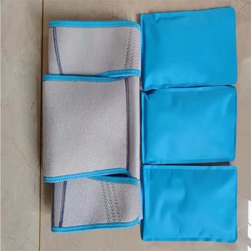 Gel de glace au genou enveloppe pour une thérapie chaude et froide