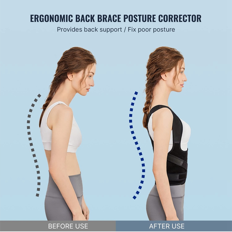 Correcteur de posture de support complet complet