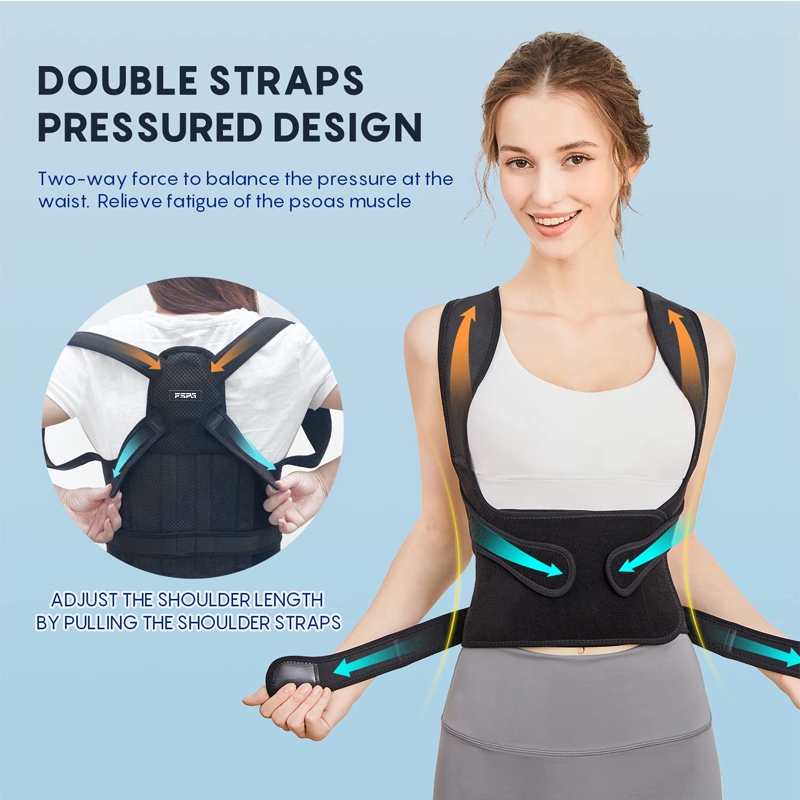 Correcteur de posture de support complet complet