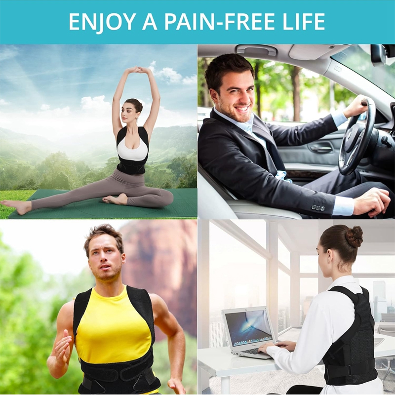 Correcteur de posture de support complet complet