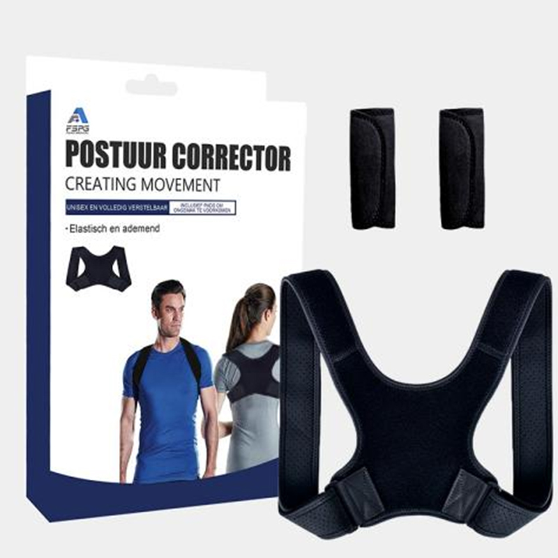 Correcteur de posture de support du dos supérieur pour la clavicule du cou des épaules