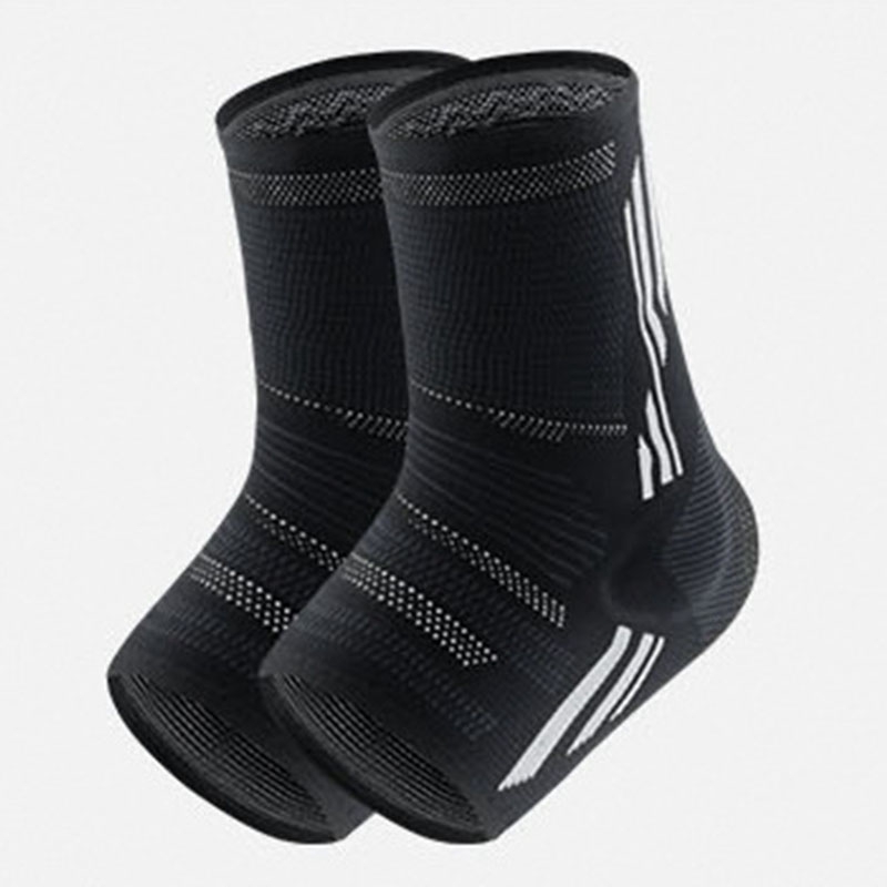 Poute de cheville en tricot avec coussinet de silicone