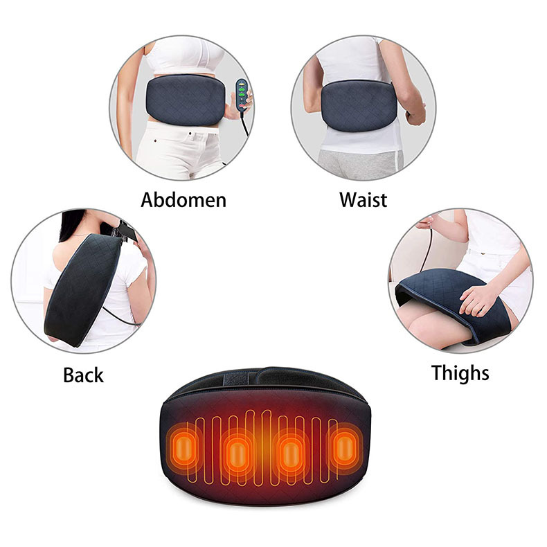 Support de taille de massage chauffé