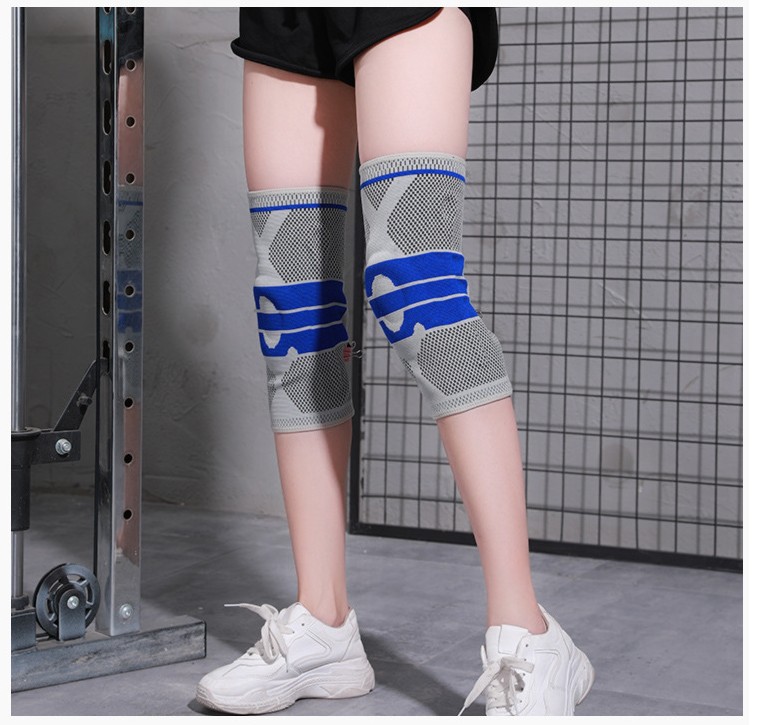 Manche à genoux avec coussinets de gel de rotule et stabilisateurs latéraux