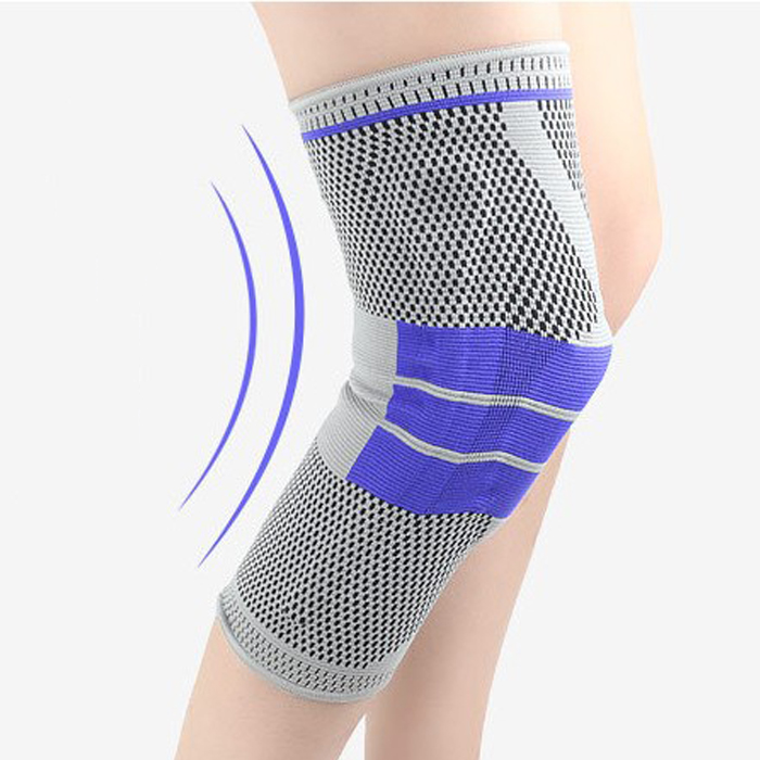 Manche à genoux avec coussinets de gel de rotule et stabilisateurs latéraux