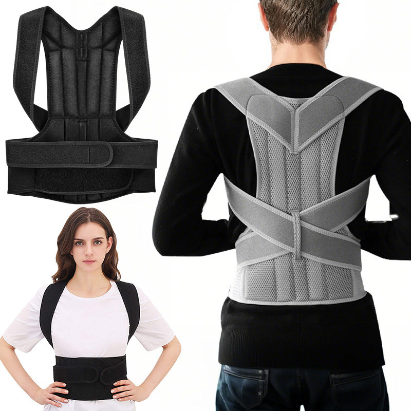 Correcteur de posture de l'agitation réglable et respirant