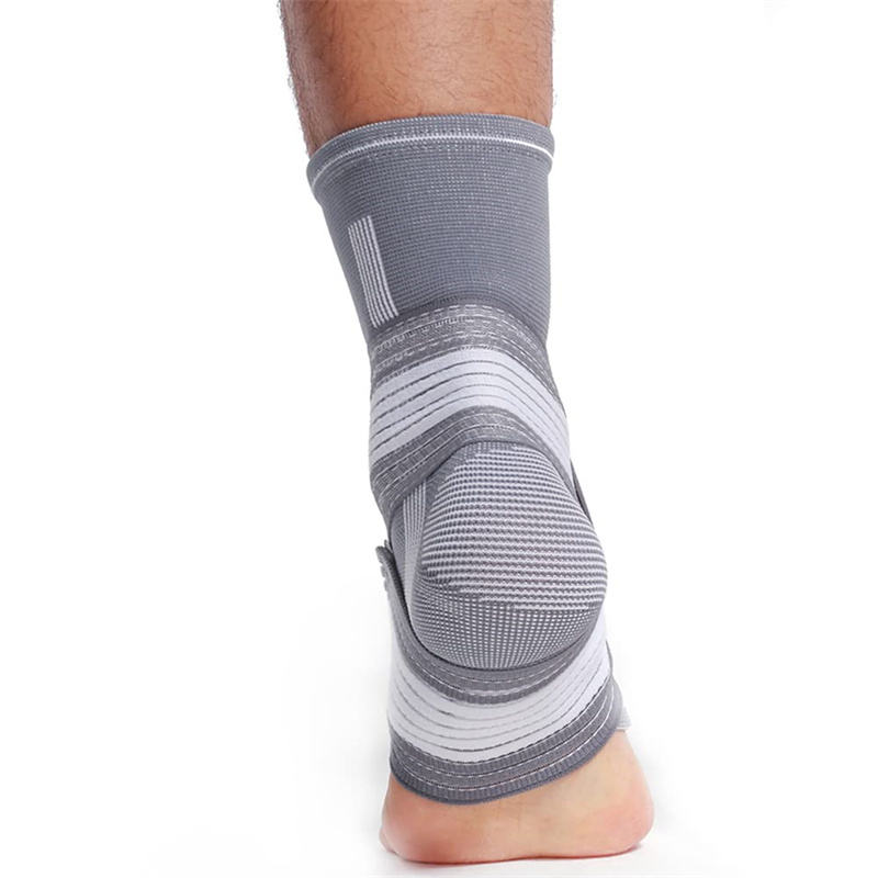 Support de cheville tricoté respirant avec sangles réglables