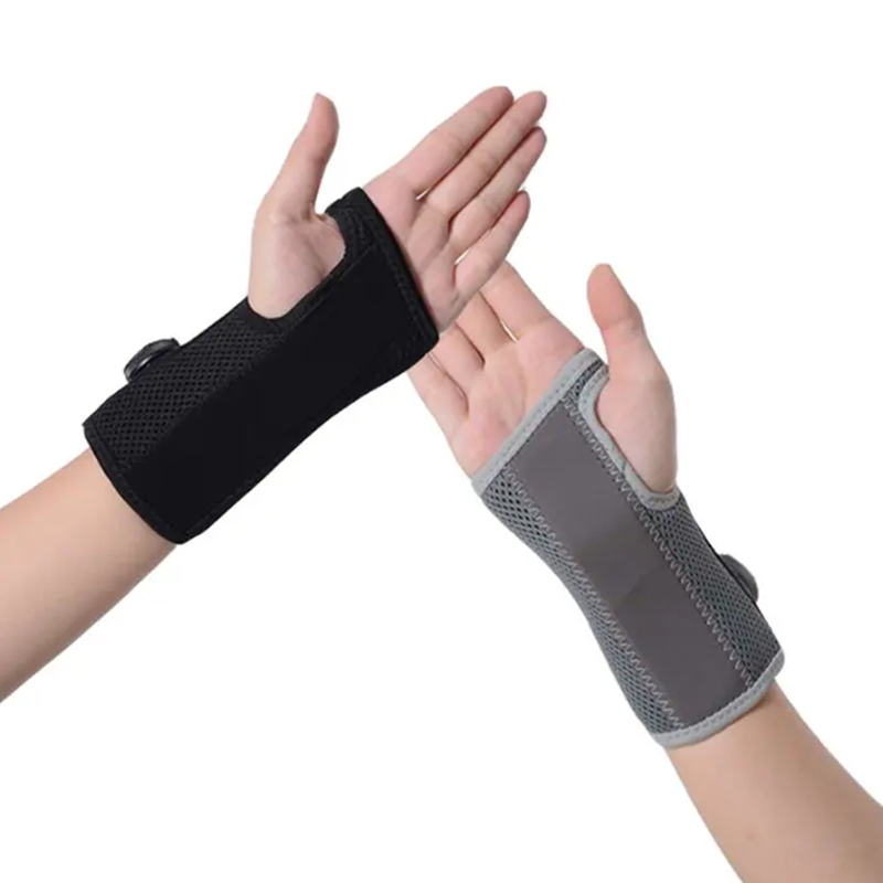 Bouton réglable barre d'aluminium support de poignet