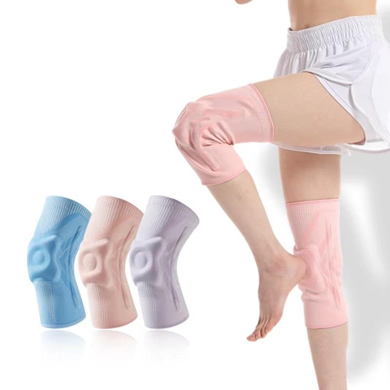 Nouvelle manche de genou avec un tampon de gel de rotule